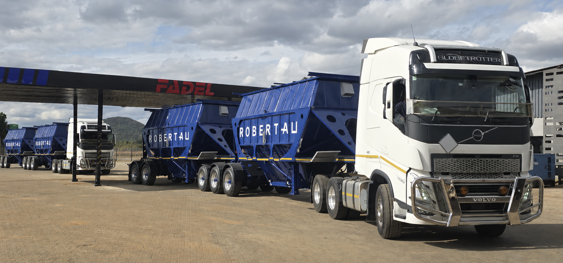 Robert Ali Trucking fleet